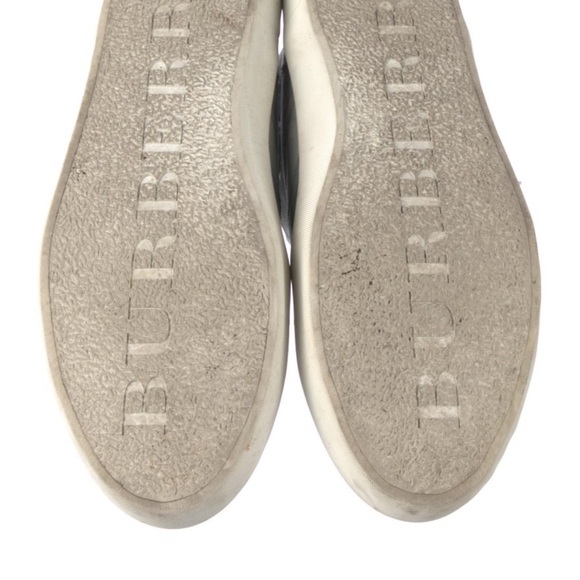 Burberry Suede Women’s High-Top Sneakers 11US/41UK - Picture 4 of 8